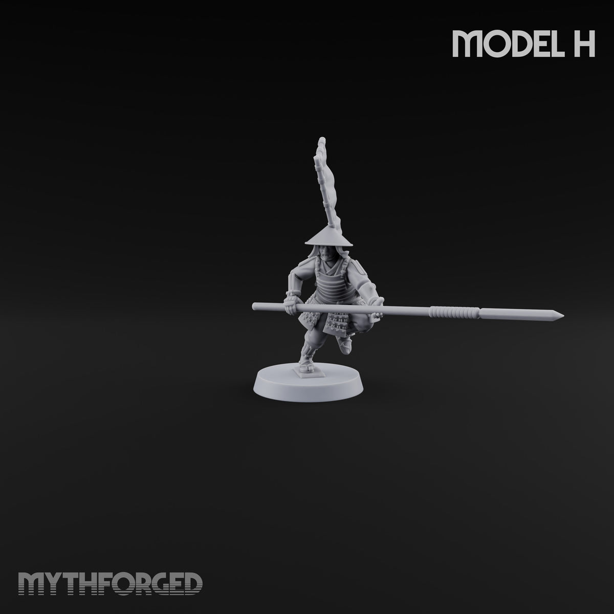 Levelled Spears Human Ashigaru H