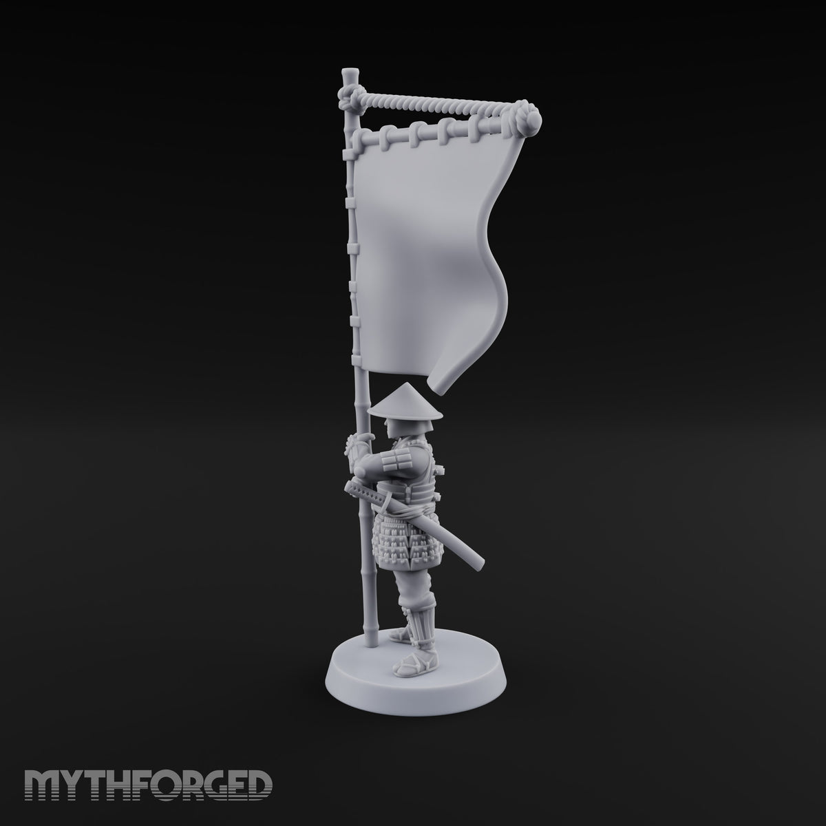 Stand by the Standard Human Ashigaru Commander B