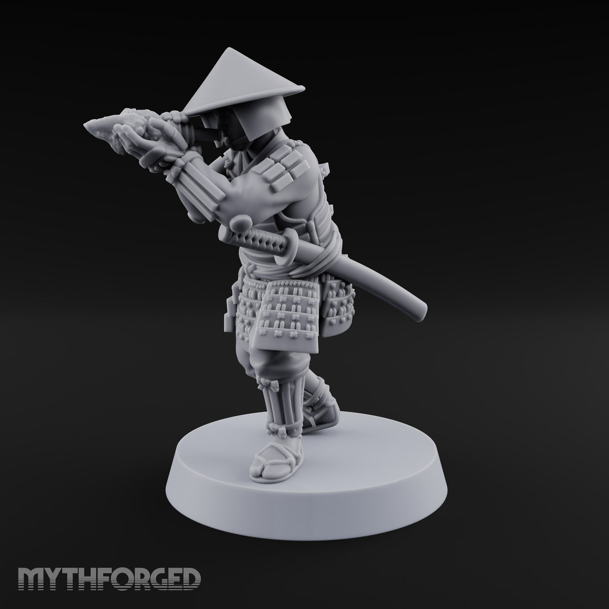 Stand by the Standard Human Ashigaru Commander C