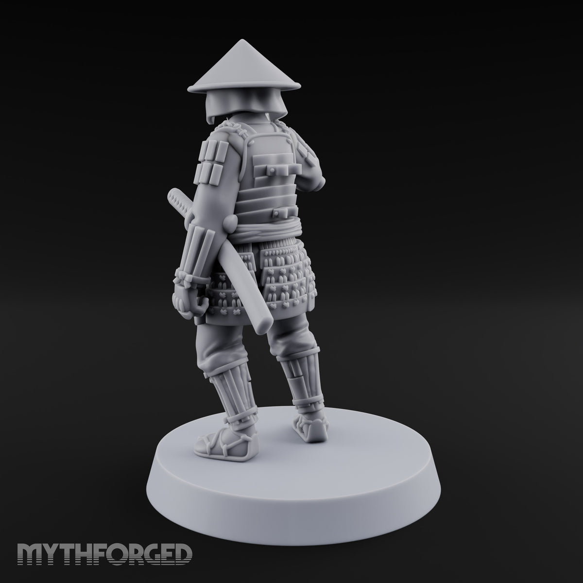 Lets Go Human Ashigaru Command Figure C