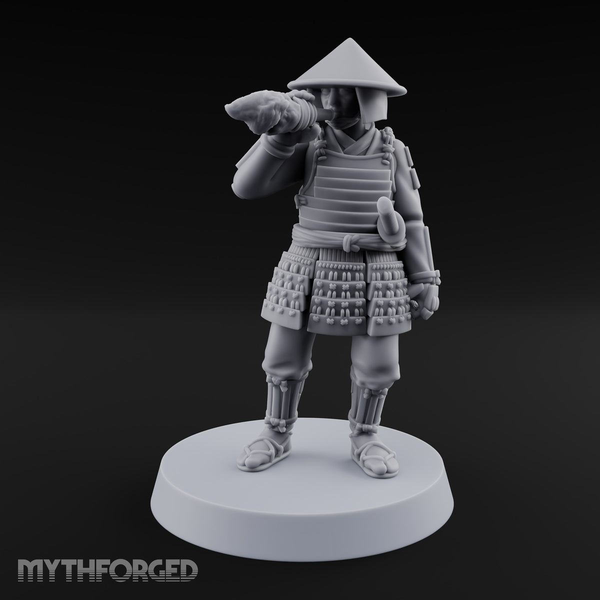 Lets Go Human Ashigaru Command Figure C