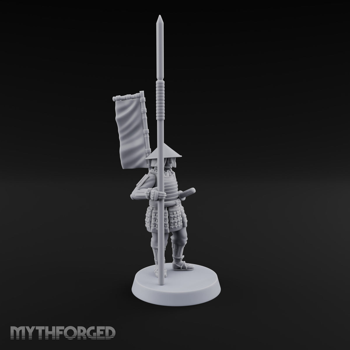 Standing Ready Human Ashigaru — B