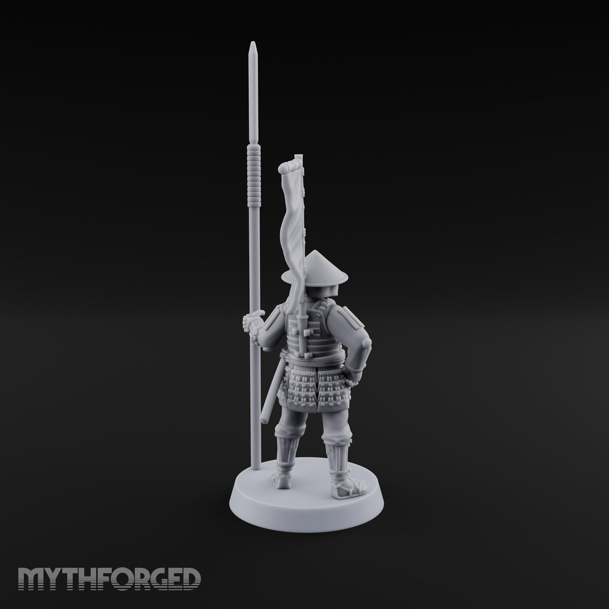 Standing Ready Human Ashigaru D