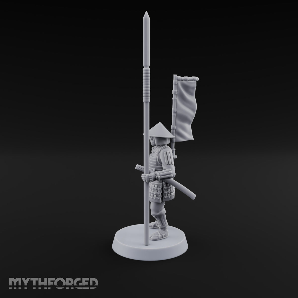 Standing Ready Human Ashigaru F