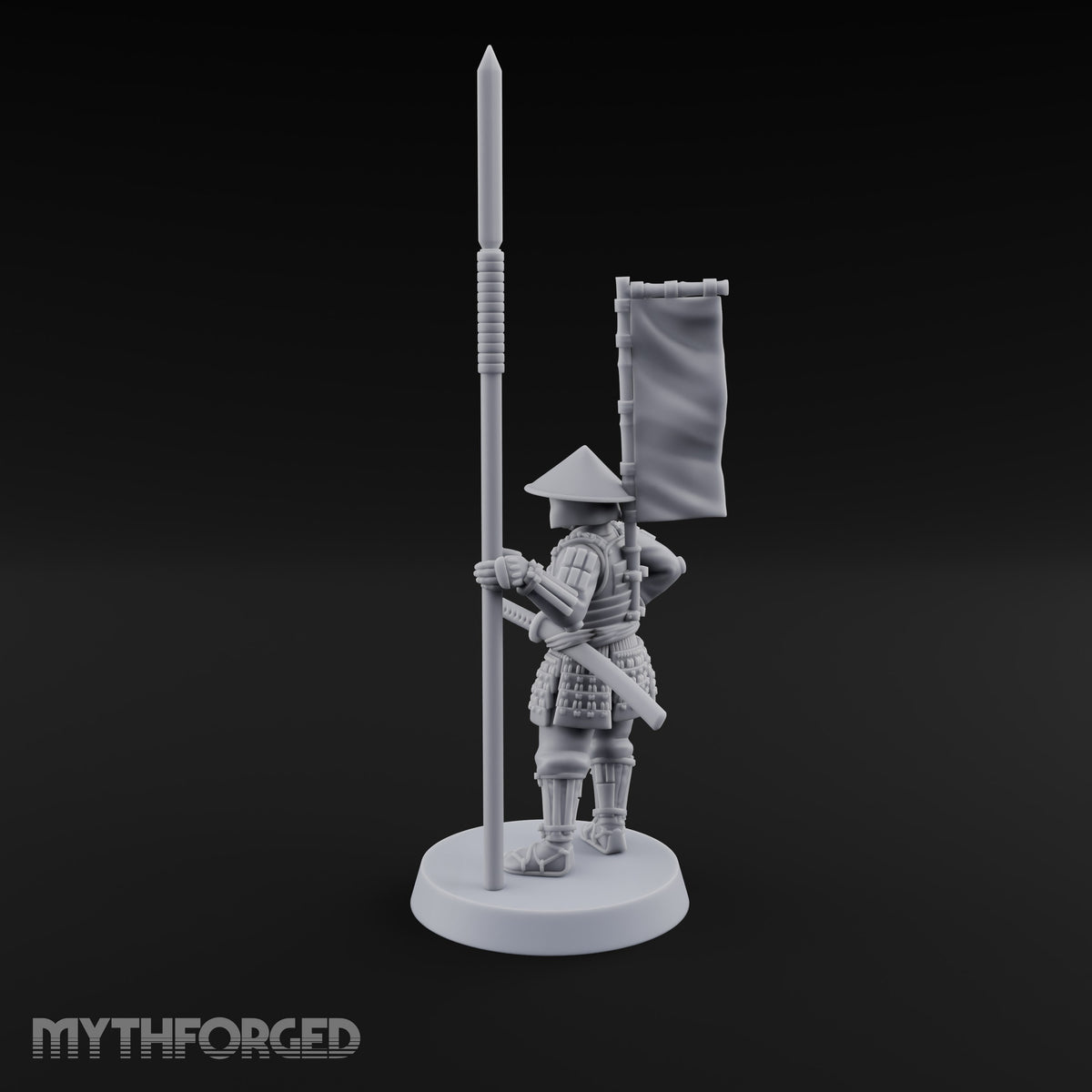 Standing Ready Human Ashigaru G