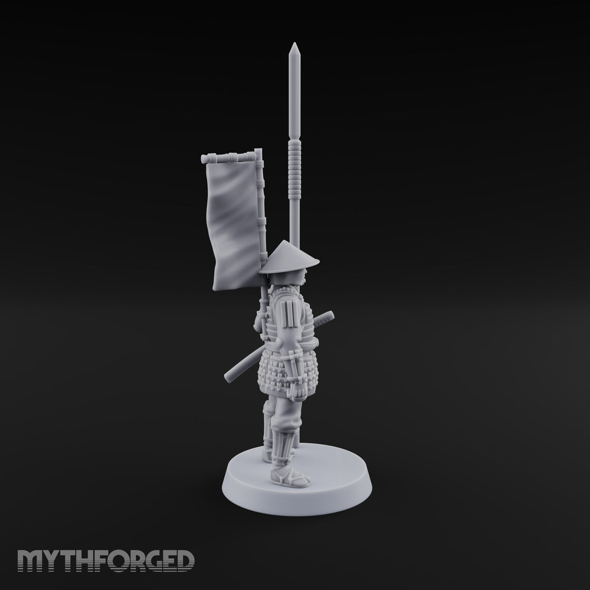 Standing Ready Human Ashigaru H