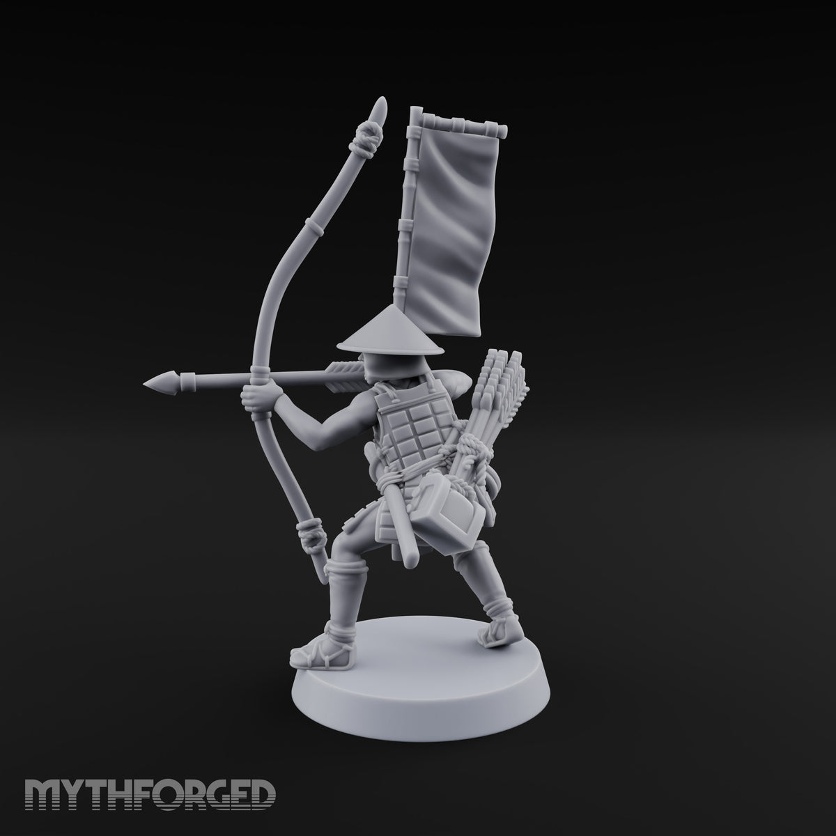 Thwanging Human Ashigaru Archer D