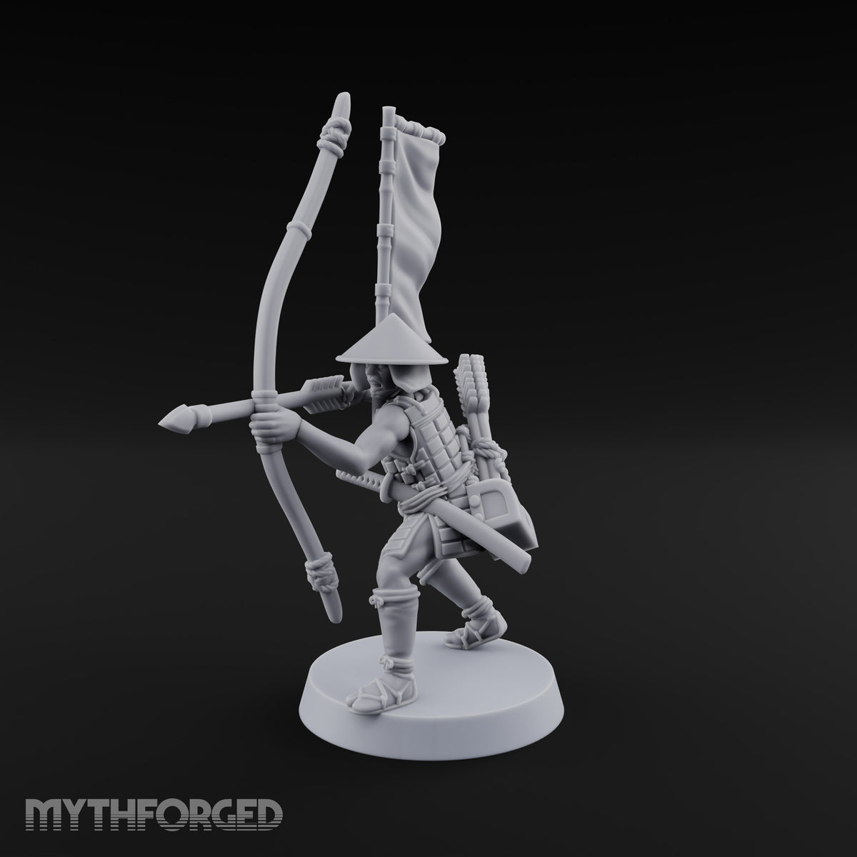 Thwanging Human Ashigaru Archer D