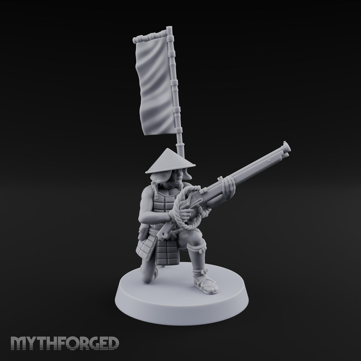 Priming the Volley Human Ashigaru Musketeers — A