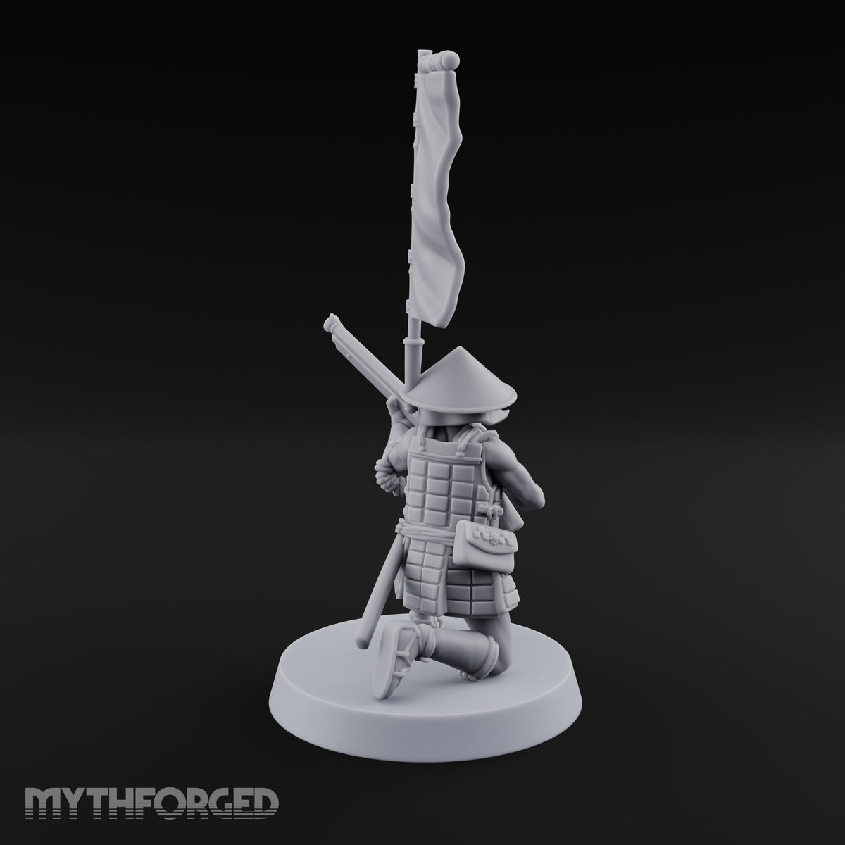 Priming the Volley Human Ashigaru Musketeer A