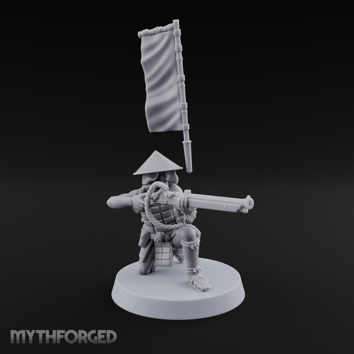 Priming the Volley Human Ashigaru Musketeers — B