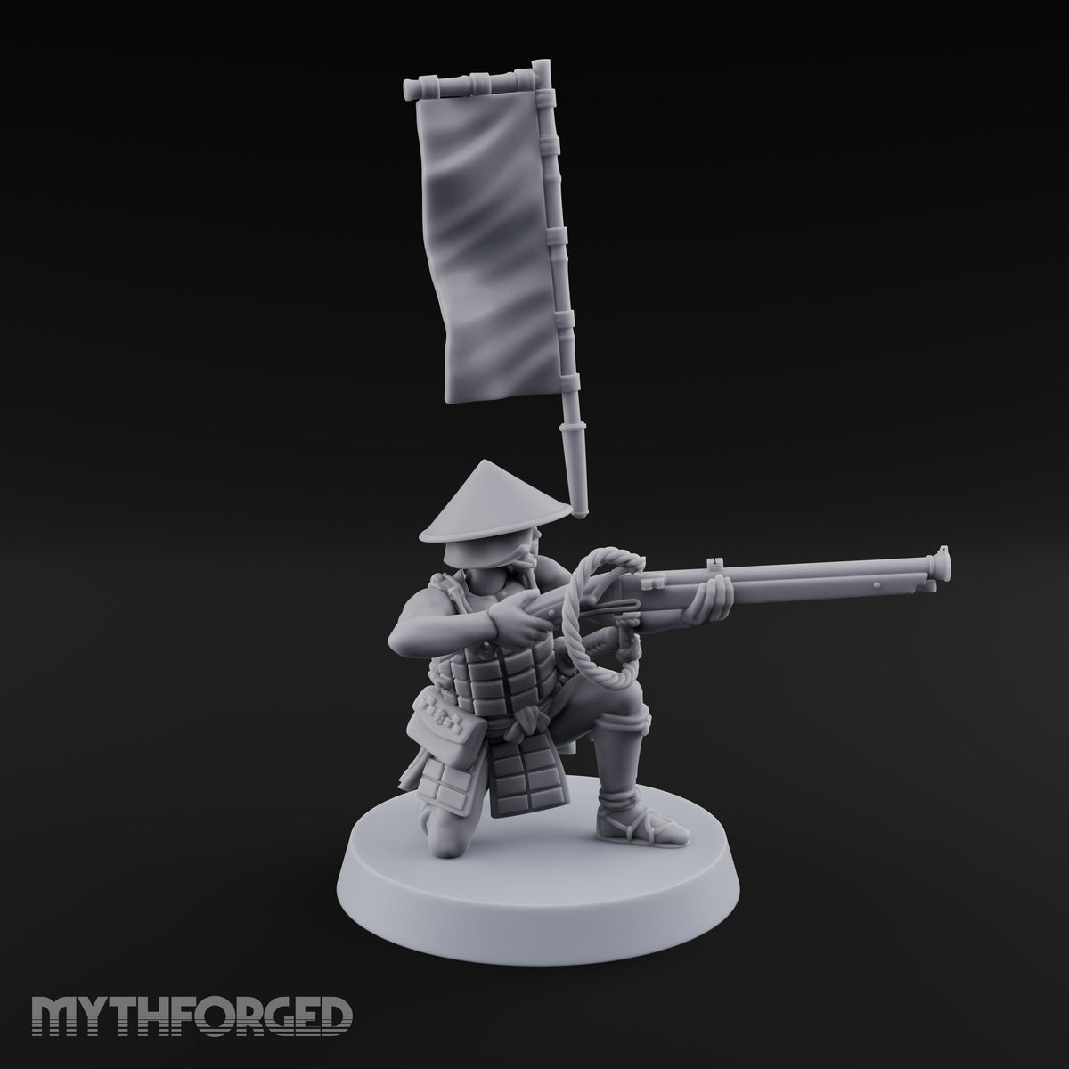 Priming the Volley Human Ashigaru Musketeers — B