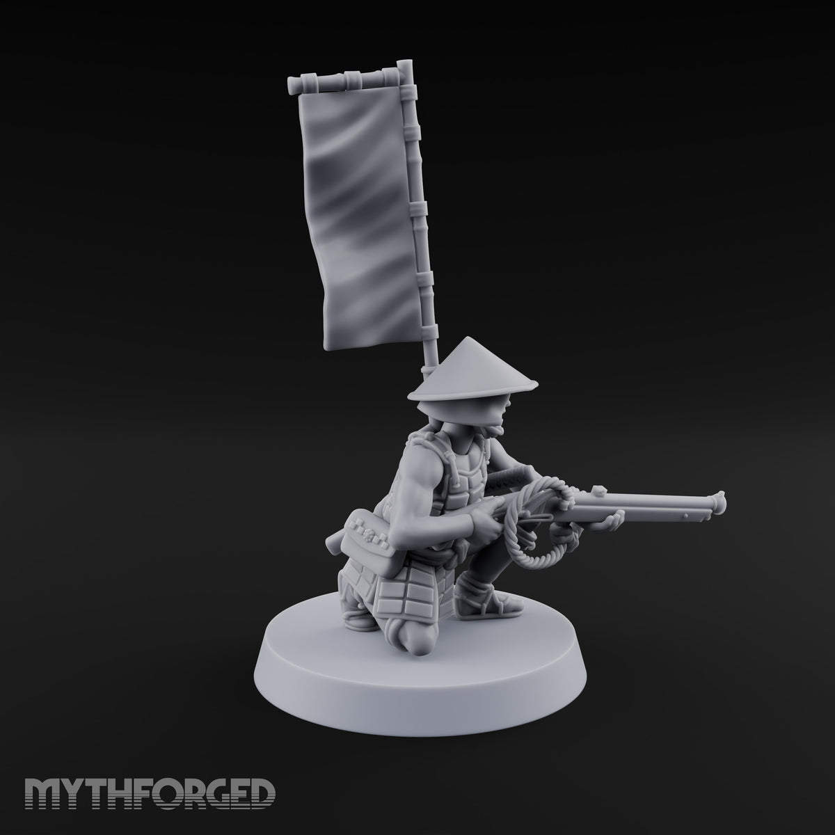 Priming the Volley Human Ashigaru Musketeers — C