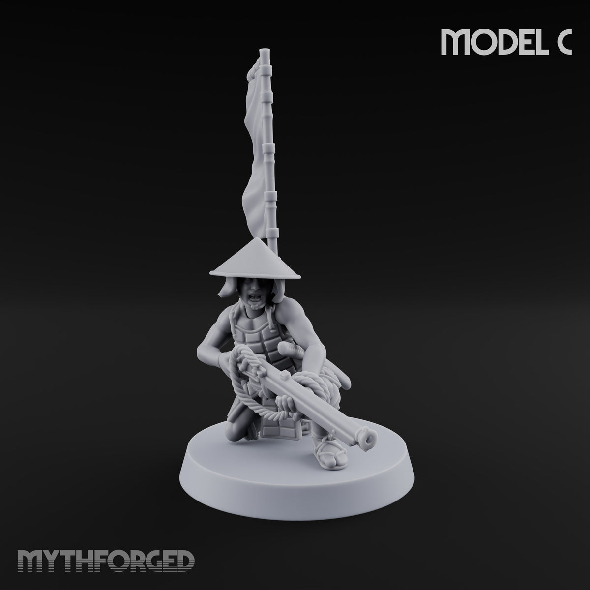 Priming the Volley Human Ashigaru Musketeers — C