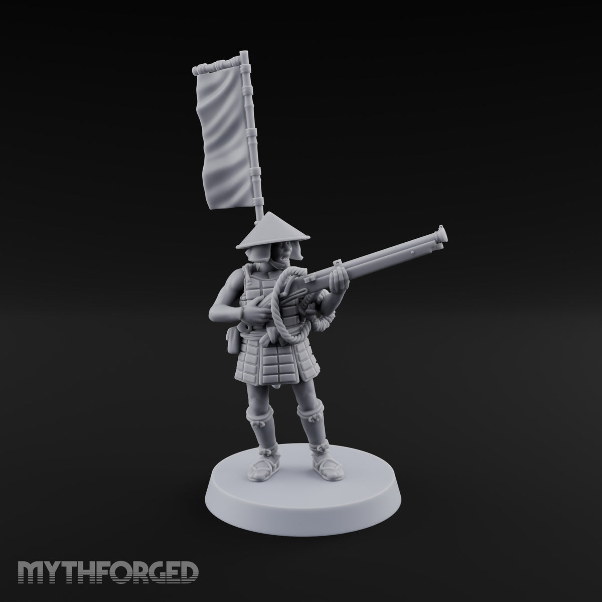 Priming the Volley Human Ashigaru Musketeers — E