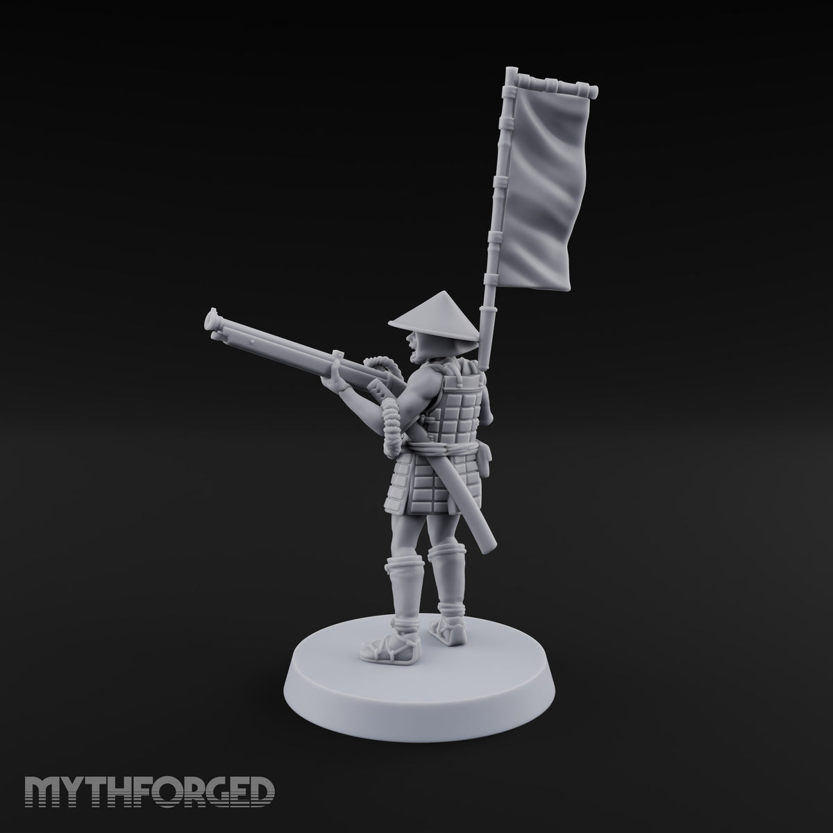 Priming the Volley Human Ashigaru Musketeer E