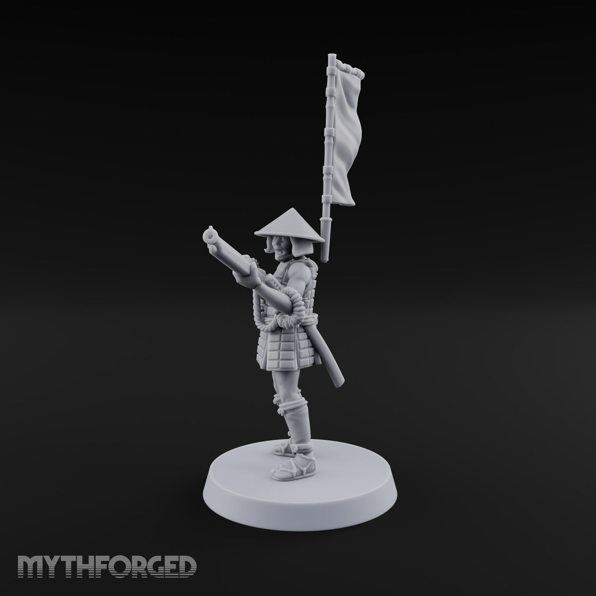 Priming the Volley Human Ashigaru Musketeer E