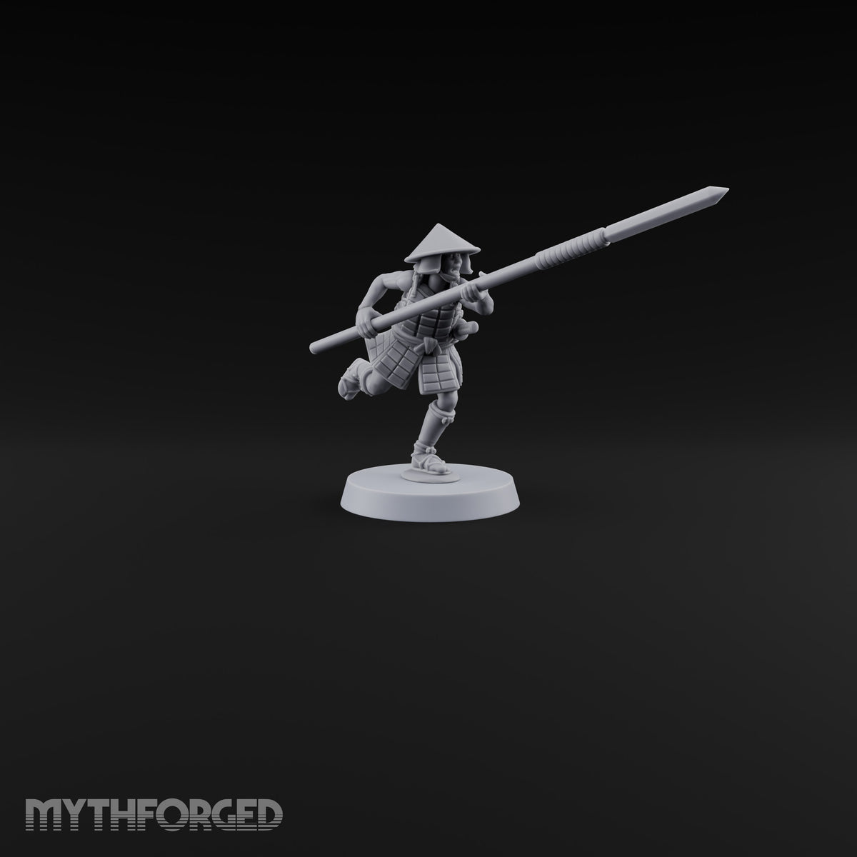 Charging Headlong Human Ashigaru Spearman E