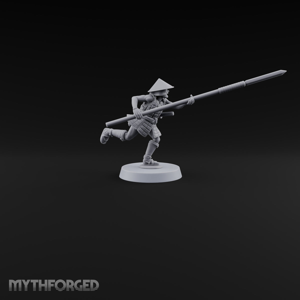 Charging Headlong Human Ashigaru Spearman E