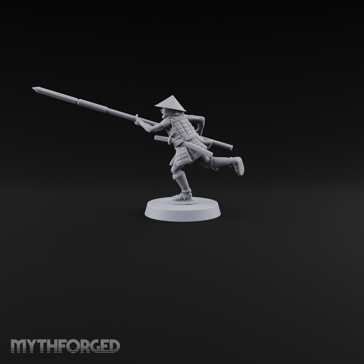 Charging Headlong Human Ashigaru Spearman E