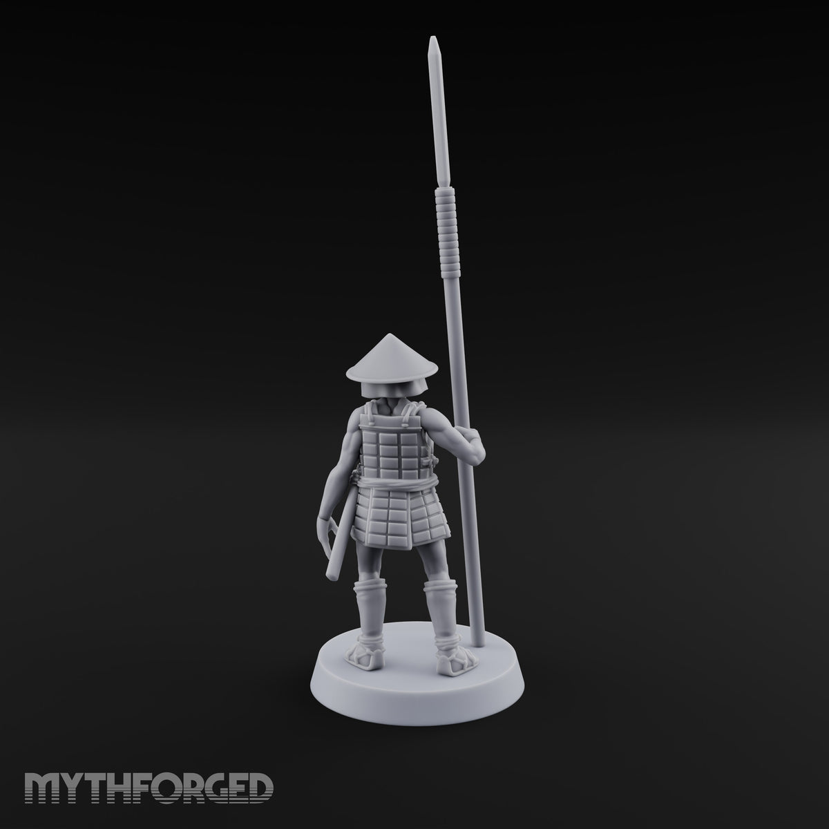 At Spear's Rest Human Ashigaru Spearman B