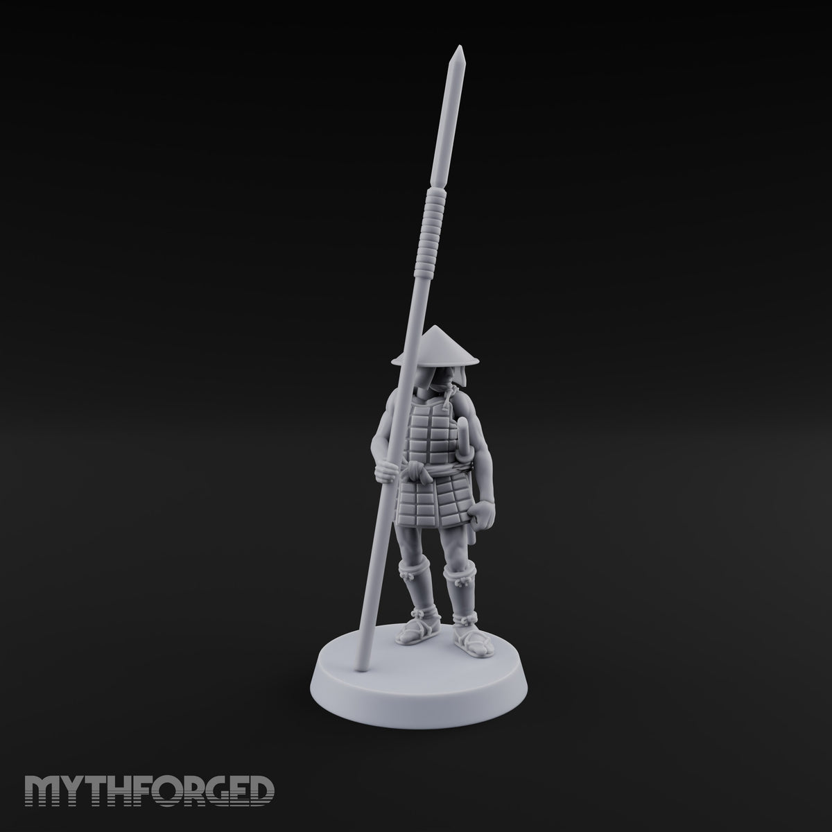 At Spear's Rest Human Ashigaru Spearman E