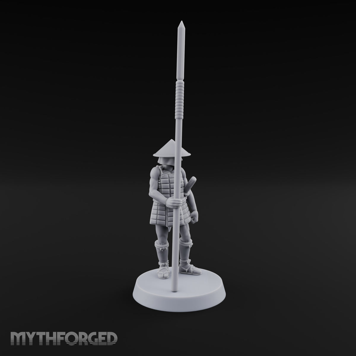 At Spear's Rest Human Ashigaru Spearmen — E