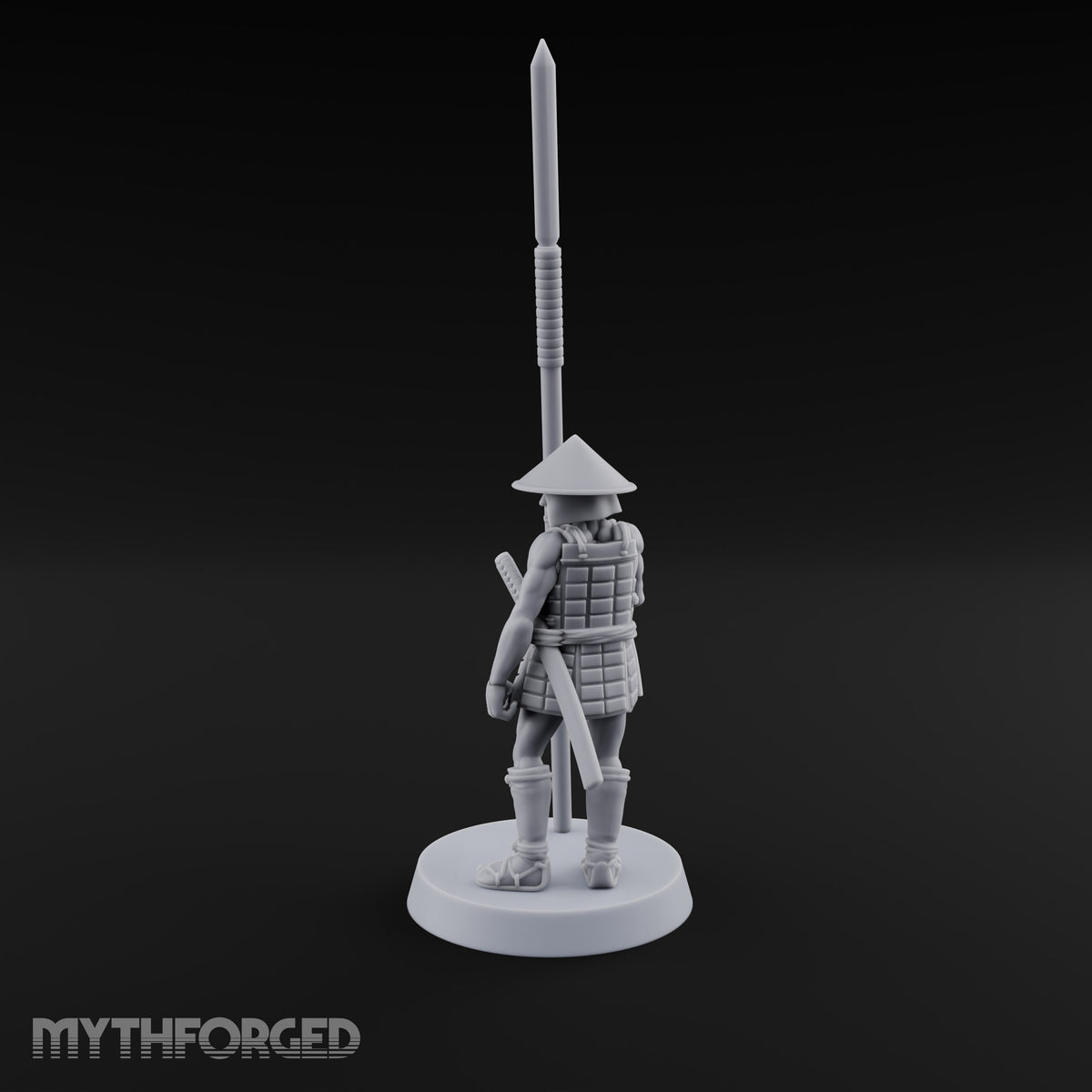 At Spear's Rest Human Ashigaru Spearman E