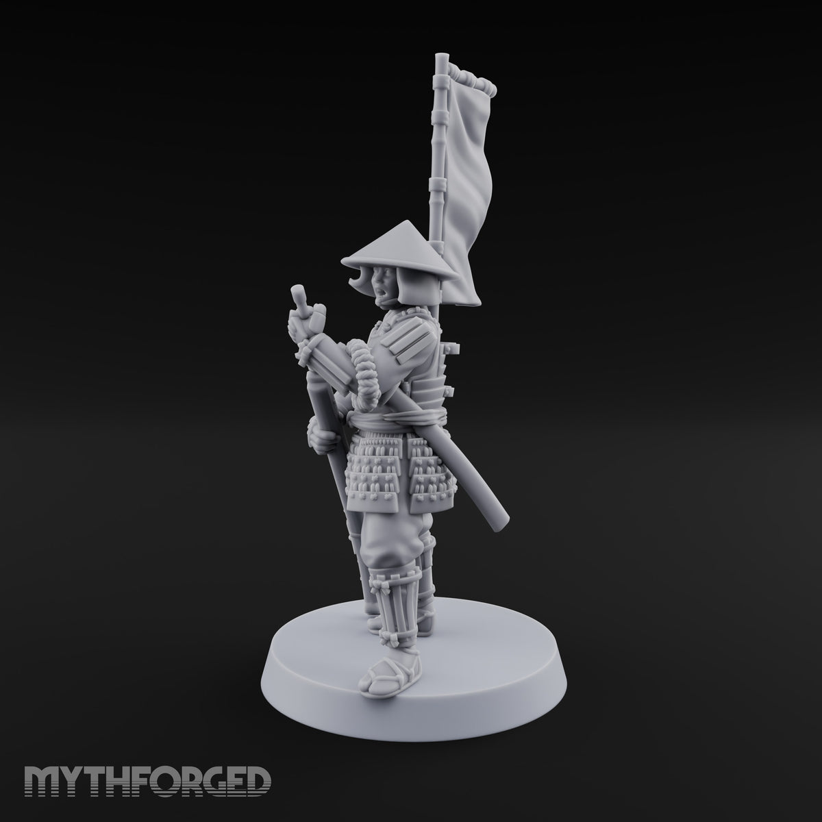 Matchlocks at the Ready Human Ashigaru Musketeer B