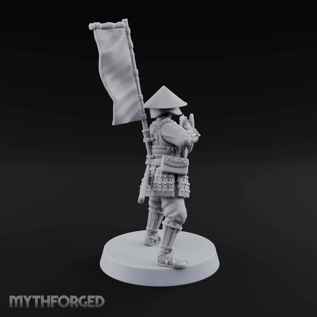 Matchlocks at the Ready Human Ashigaru Musketeer C