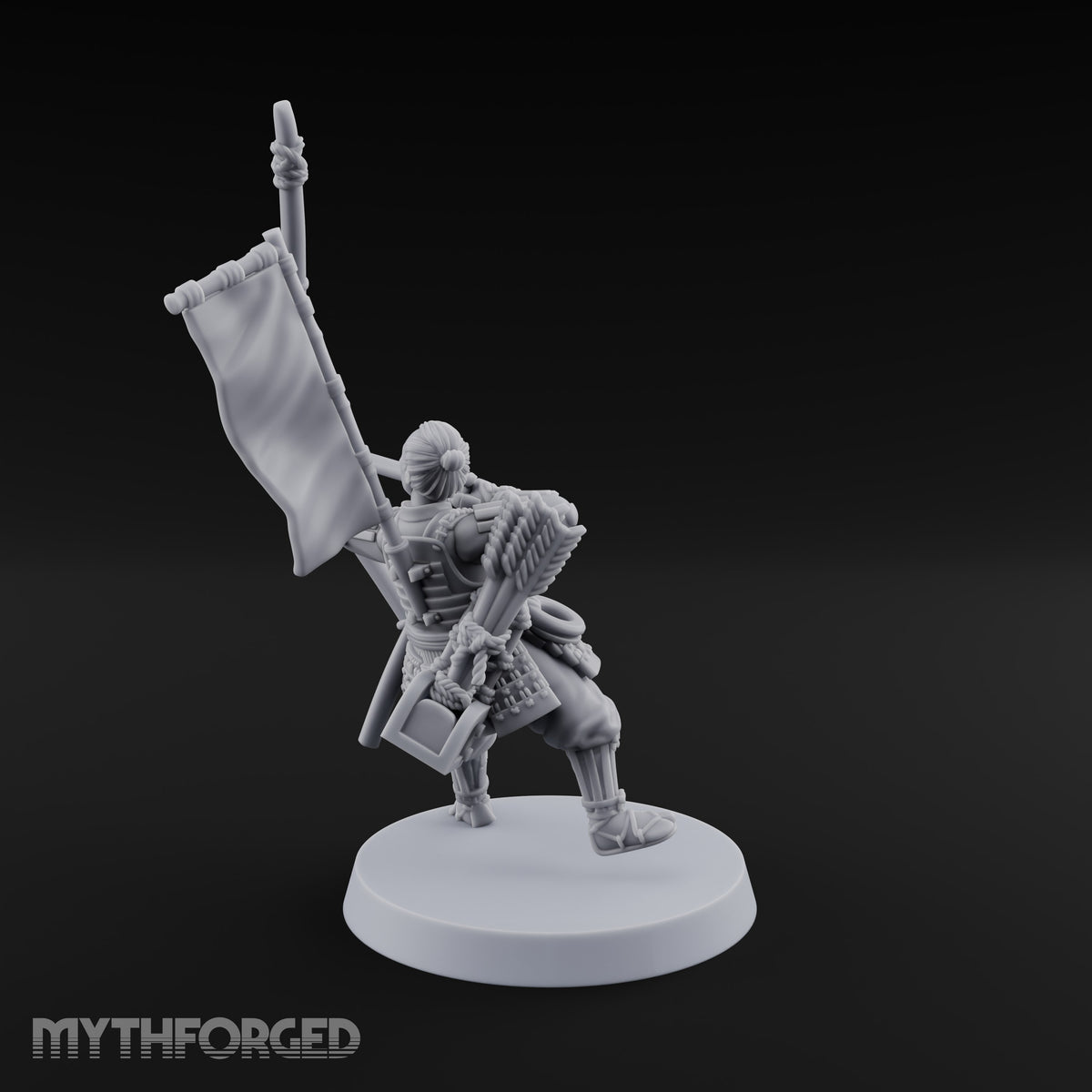 Bowstrings Taut Human Ashigaru Archer C