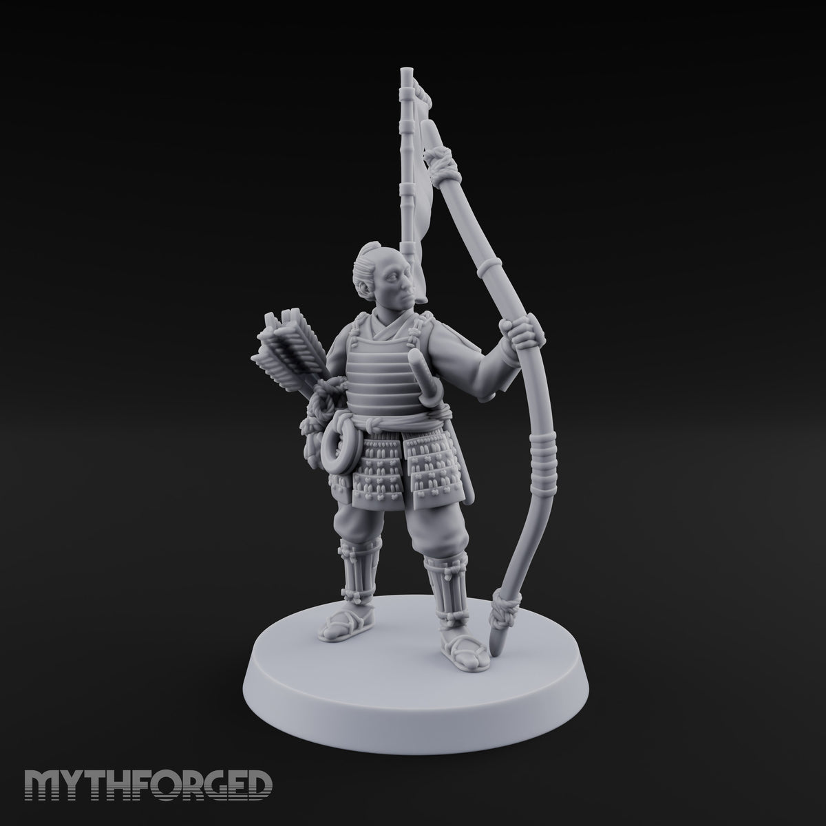 Bowstrings Taut Human Ashigaru Archer G
