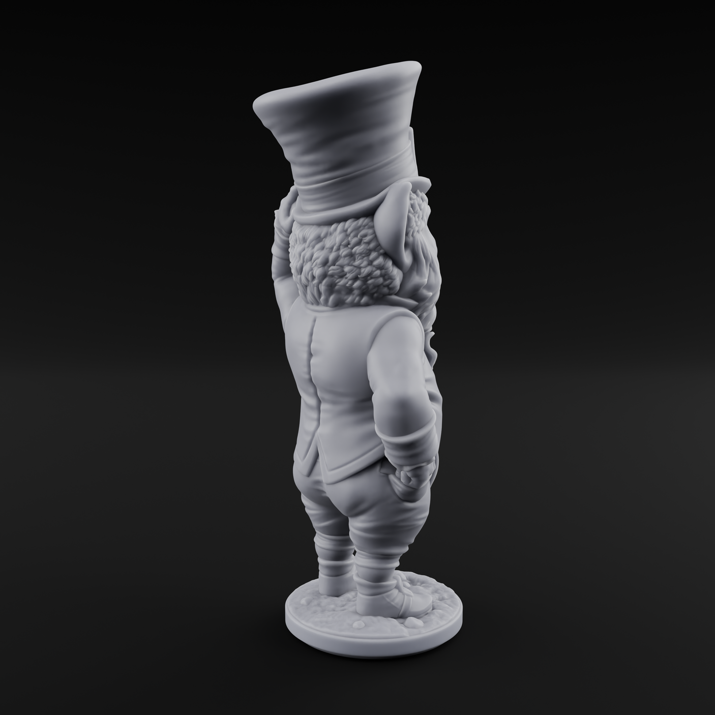 Pot Of Gold Guarding Gnome Leprechauns Miniature for Dungeons and Dragons, Pathfinder or other TTRPGs