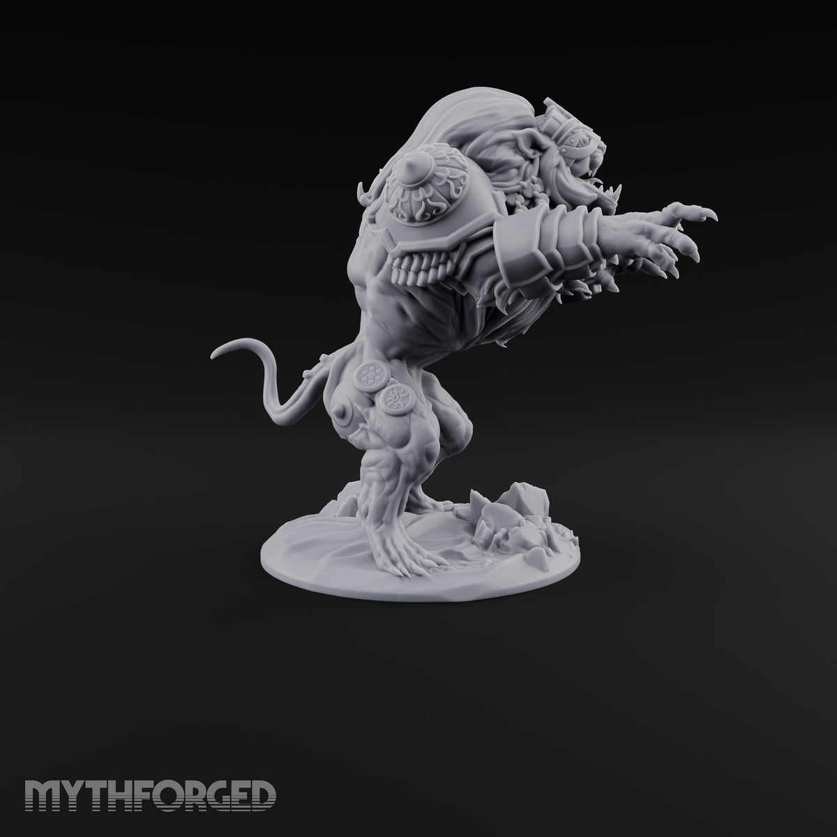 Pride Comes Before the Pounce Leonin Warrior — Attacking