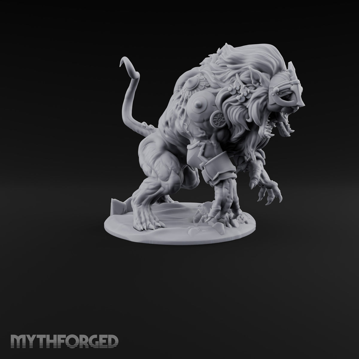 Pride Comes Before the Pounce Leonin Warrior — Lurking