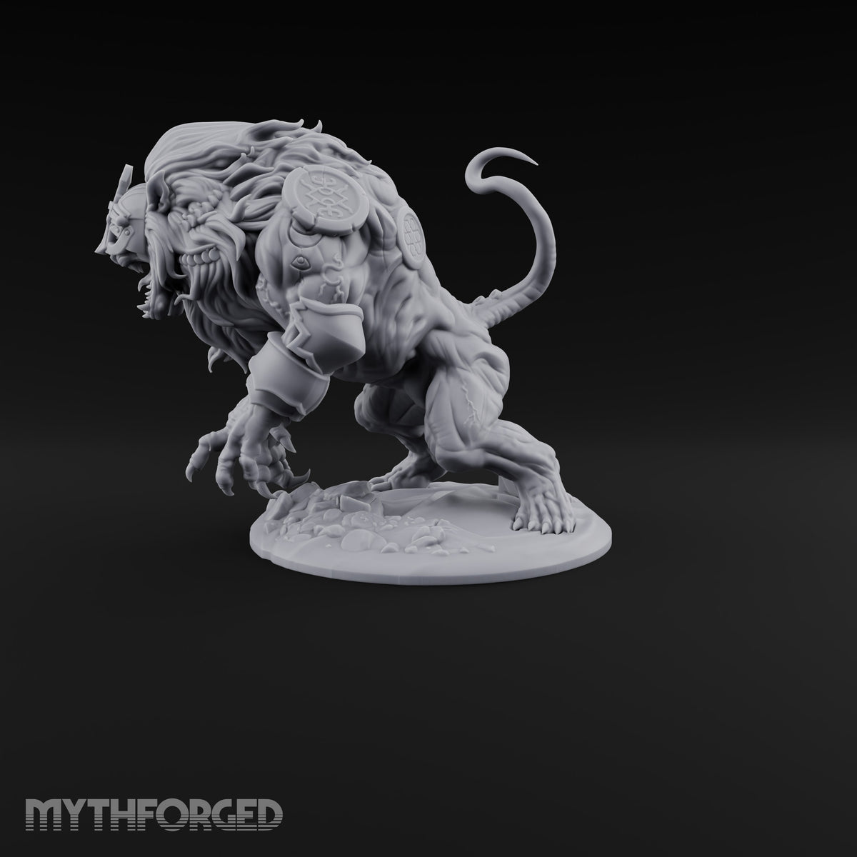 Pride Comes Before the Pounce Leonin Warrior — Lurking