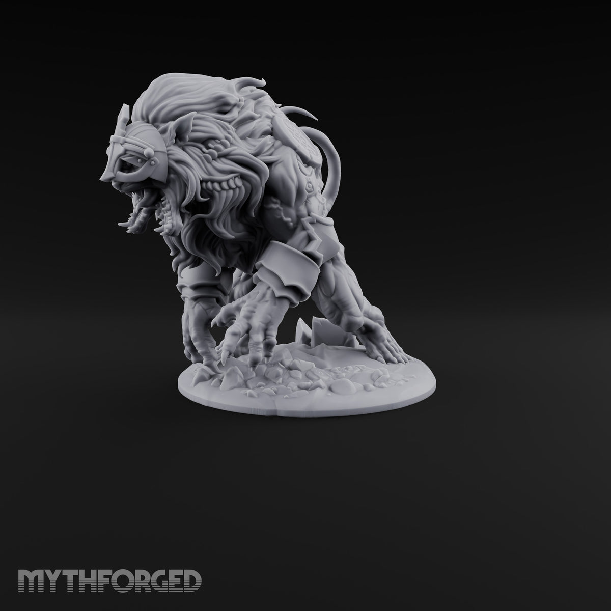 Pride Comes Before the Pounce Leonin Warrior — Lurking