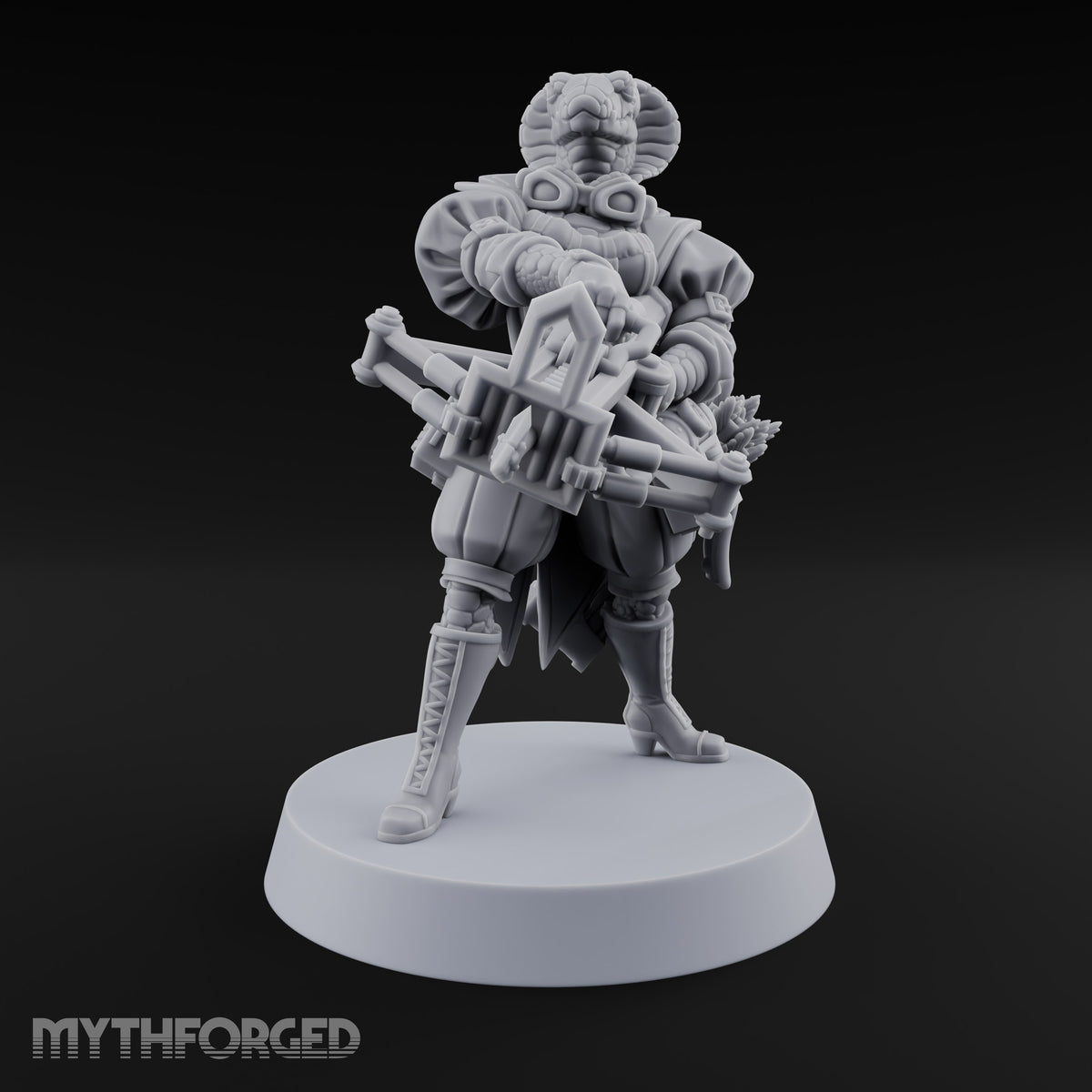 Cranked and Coiled Yuan-ti Crossbow Engineer