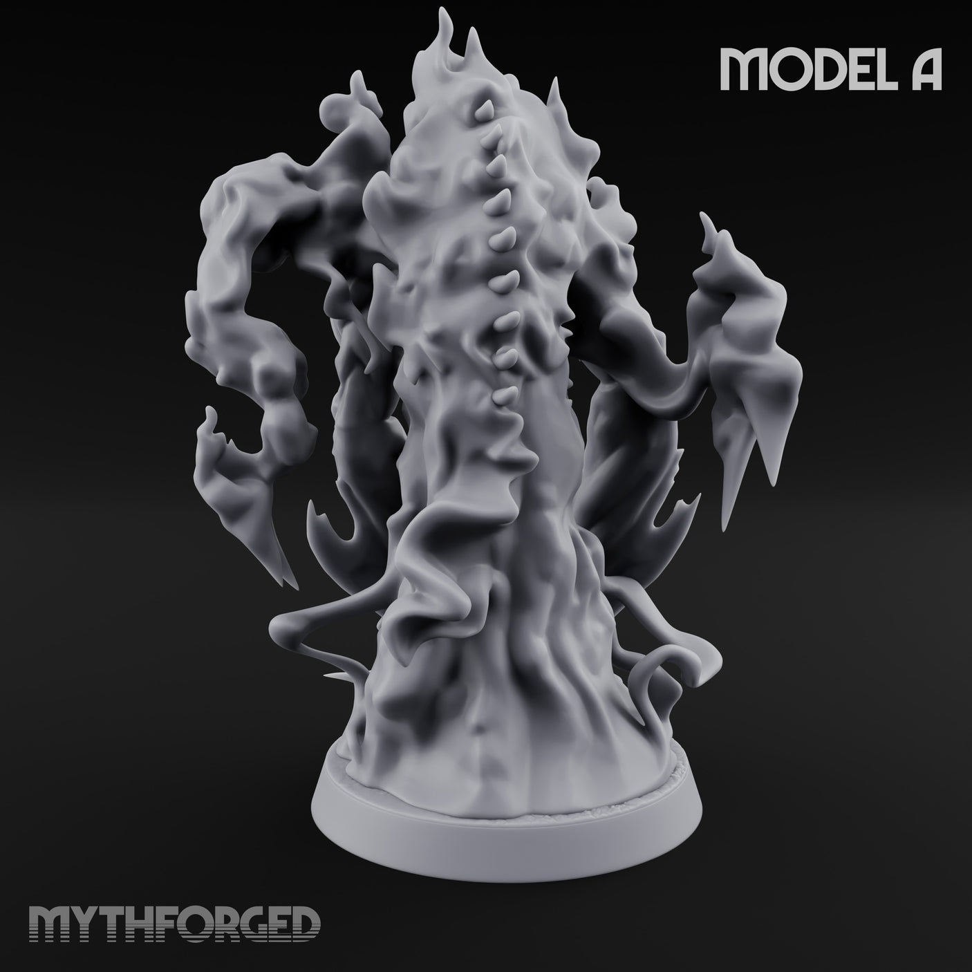 Loathing Armour Erupting Spawn of Yog-Sothoth A Miniature for Dungeons and Dragons, Pathfinder or other TTRPGs