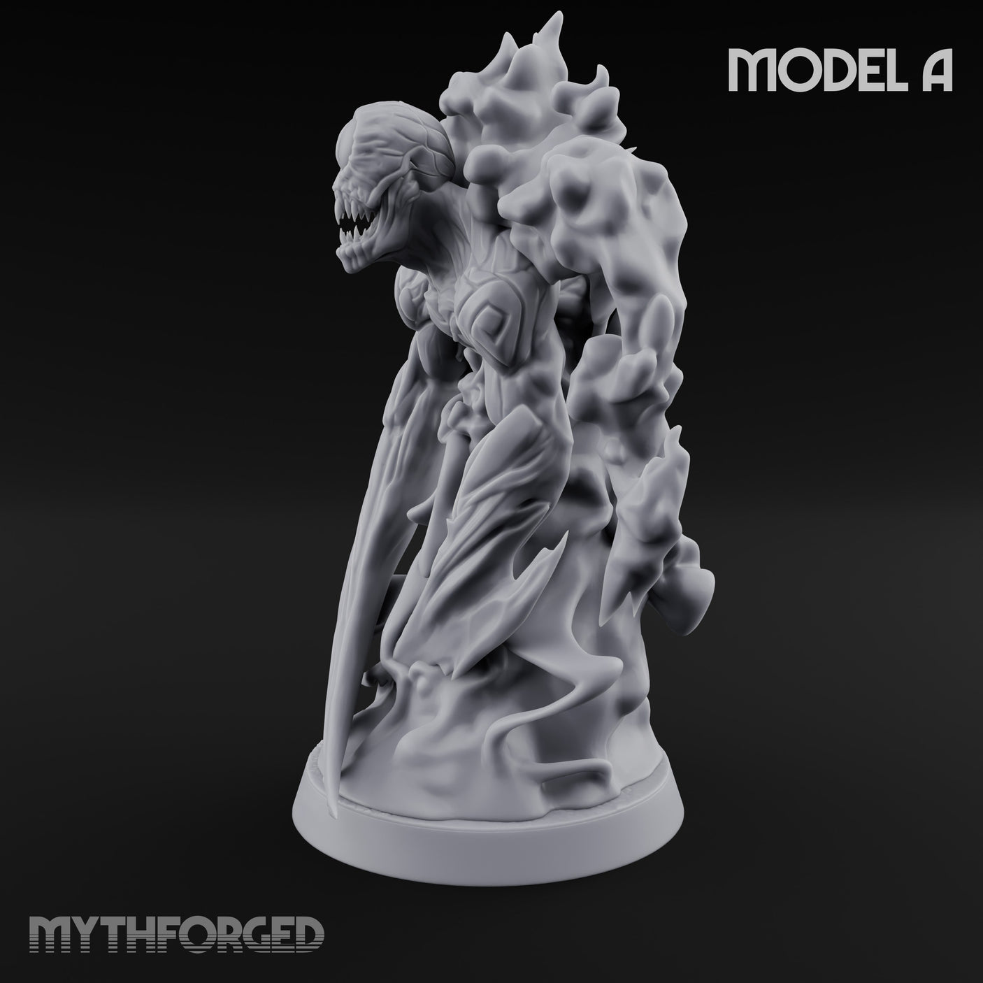 Loathing Armour Erupting Spawn of Yog-Sothoth A Miniature for Dungeons and Dragons, Pathfinder or other TTRPGs