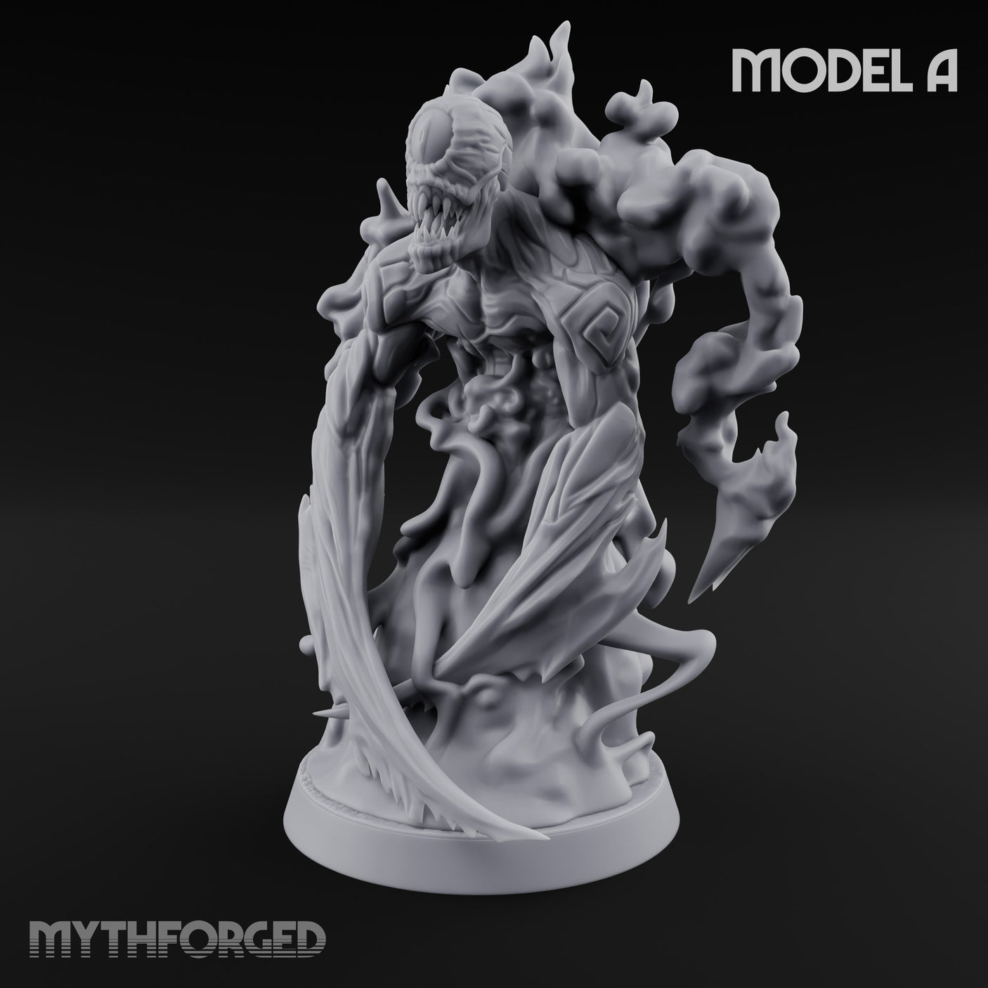 Loathing Armour Erupting Spawn of Yog-Sothoth A Miniature for Dungeons and Dragons, Pathfinder or other TTRPGs