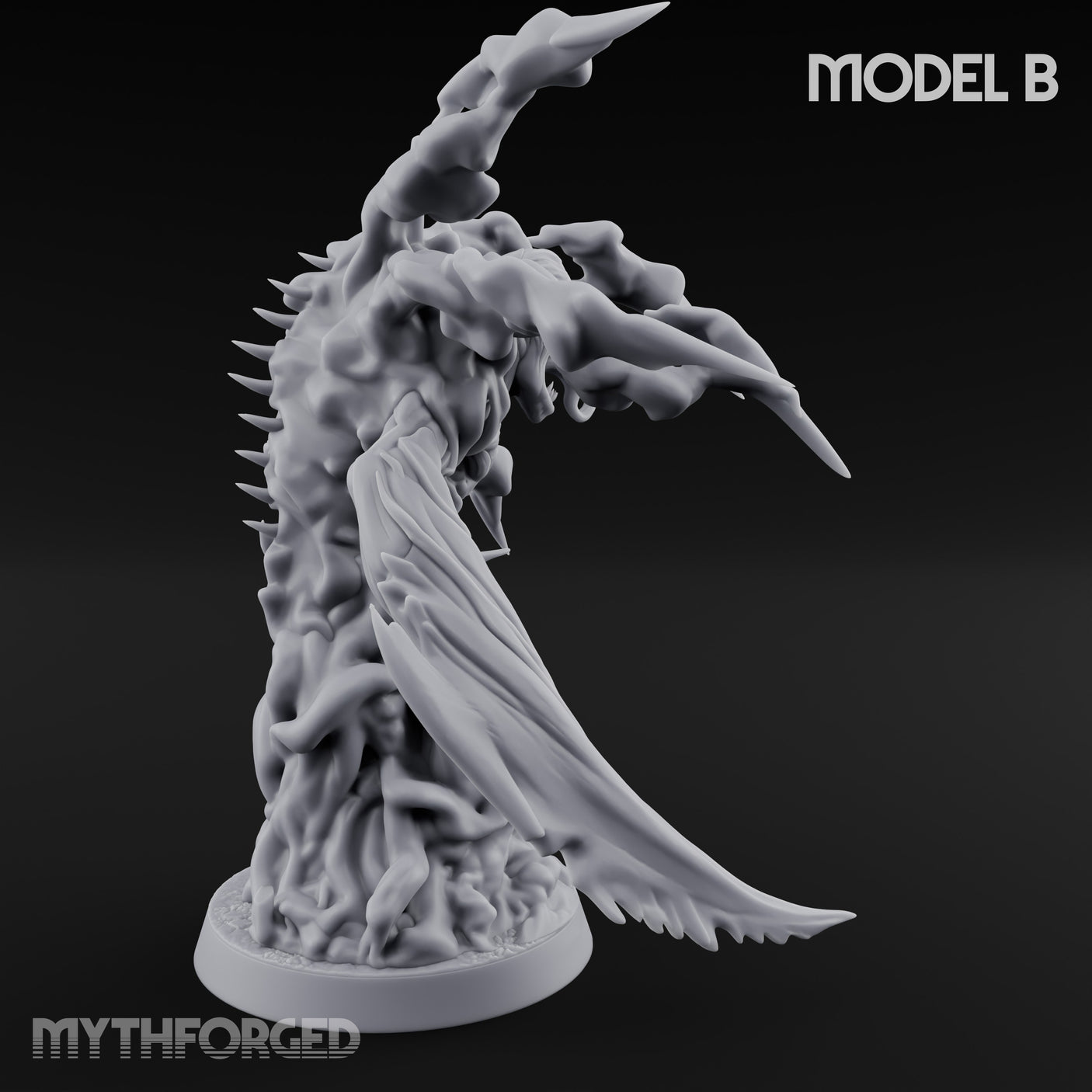 Loathing Armour Erupting Spawn of Yog-Sothoth B Miniature for Dungeons and Dragons, Pathfinder or other TTRPGs