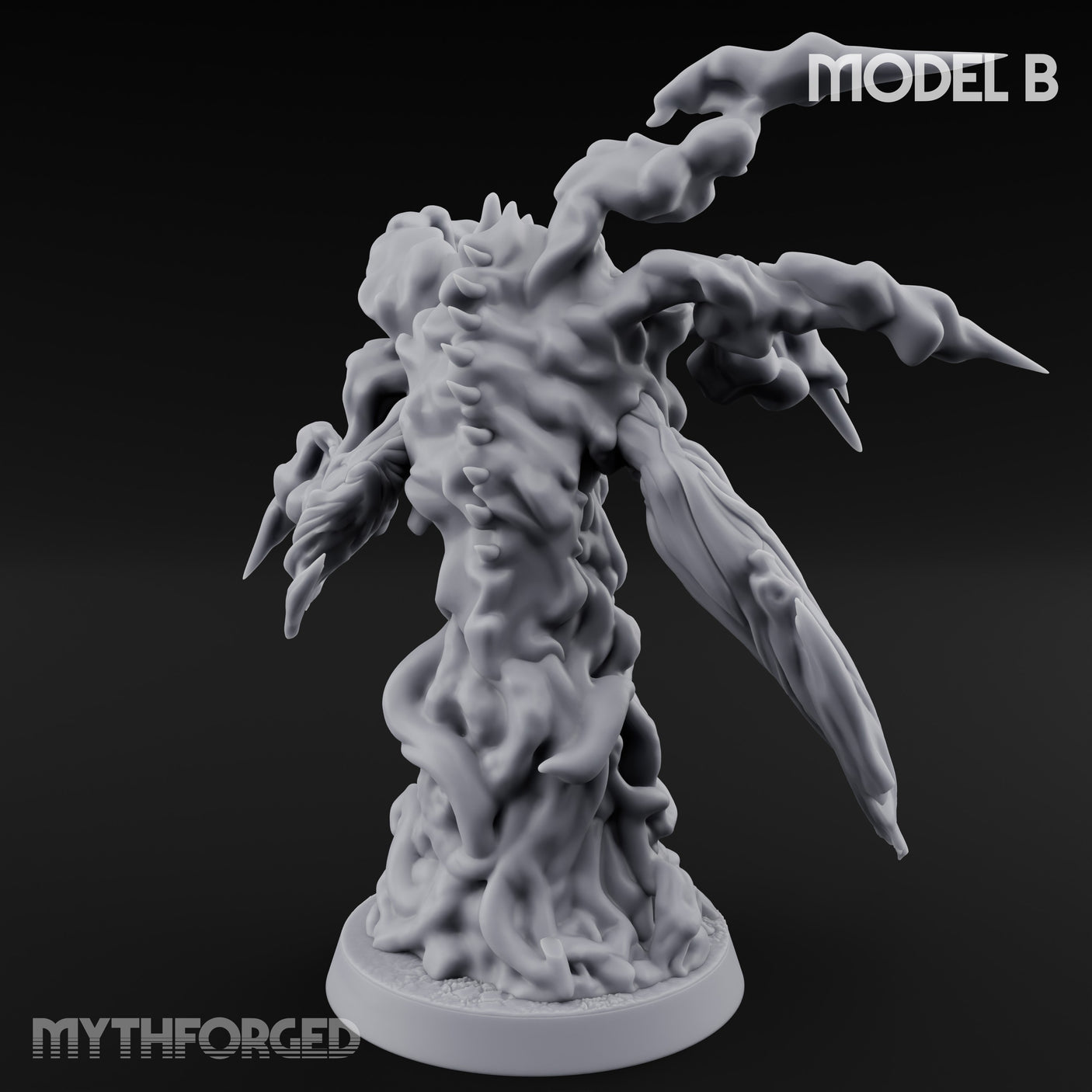 Loathing Armour Erupting Spawn of Yog-Sothoth B Miniature for Dungeons and Dragons, Pathfinder or other TTRPGs