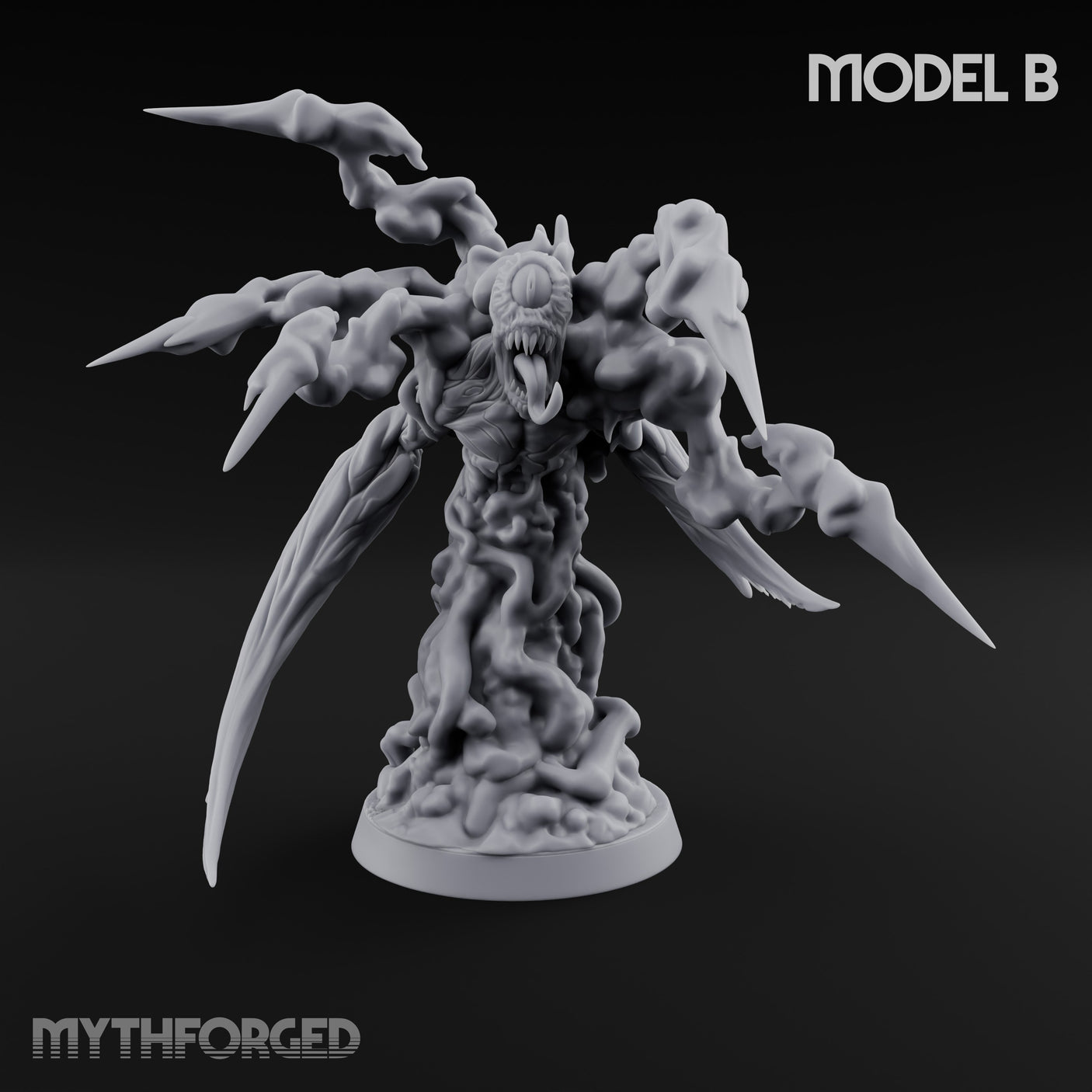 Loathing Armour Erupting Spawn of Yog-Sothoth B Miniature for Dungeons and Dragons, Pathfinder or other TTRPGs