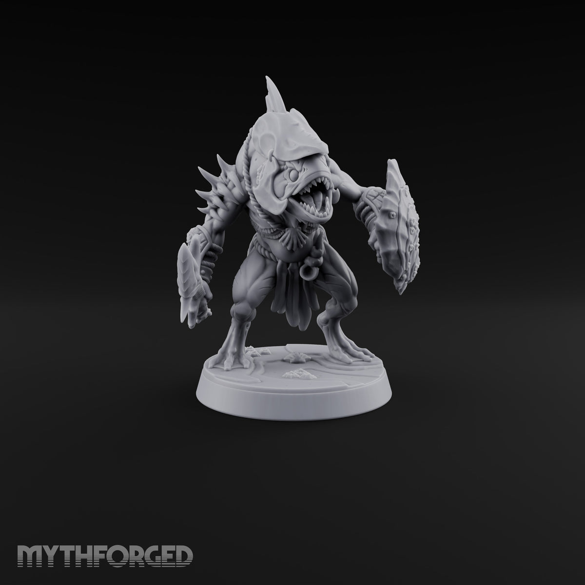 Madness Comes in Shoals Kuo-toa Tide Raiders — A · Helmeted