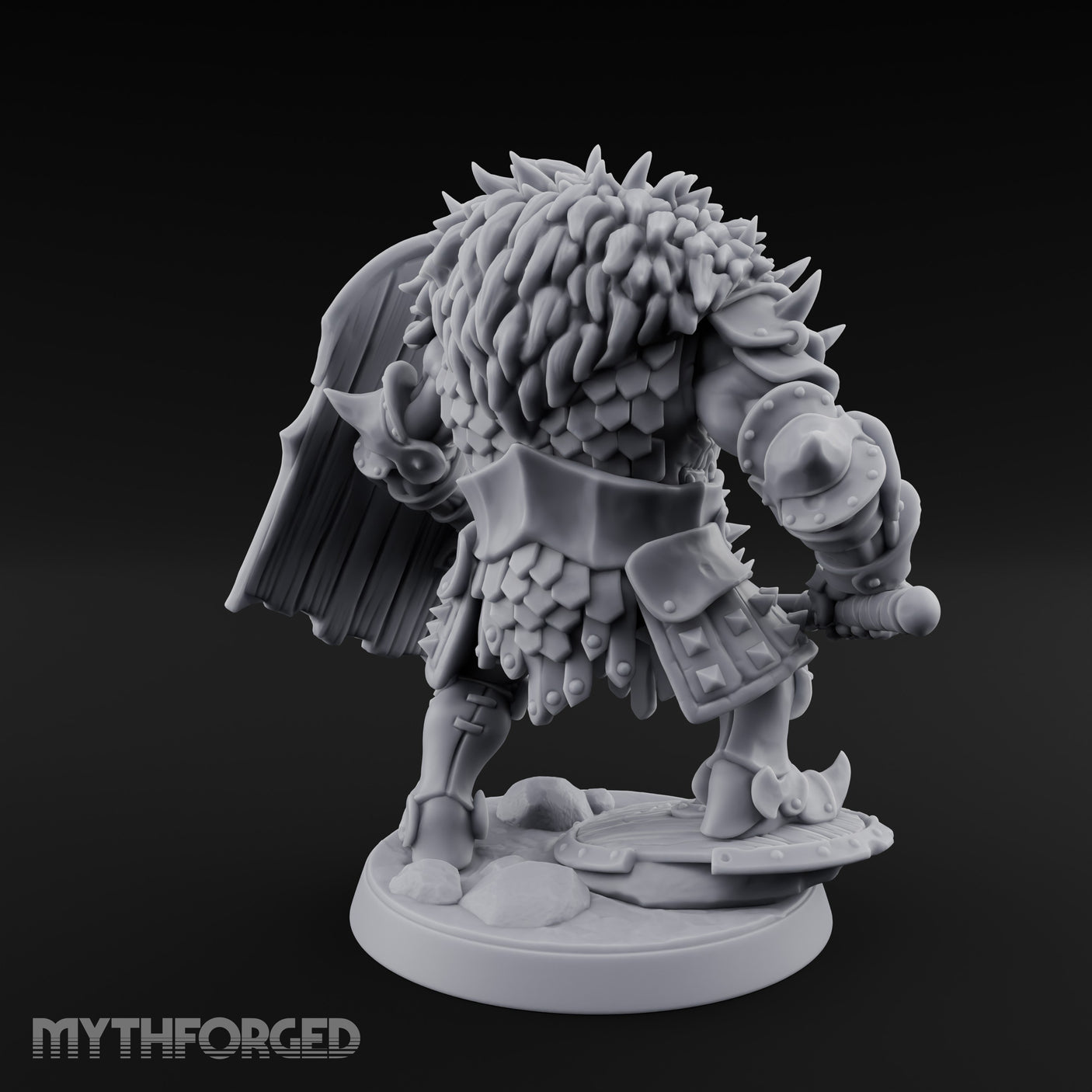 Mace Planting Pig Orc Warrior gallery 10
