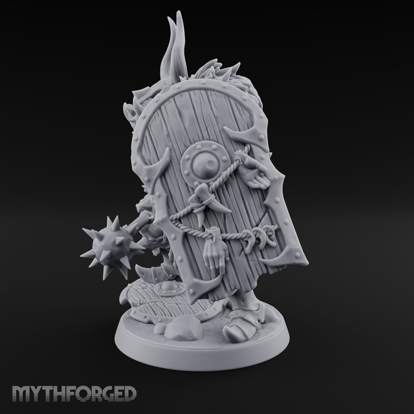 Mace Planting Pig Orc Warrior gallery 15