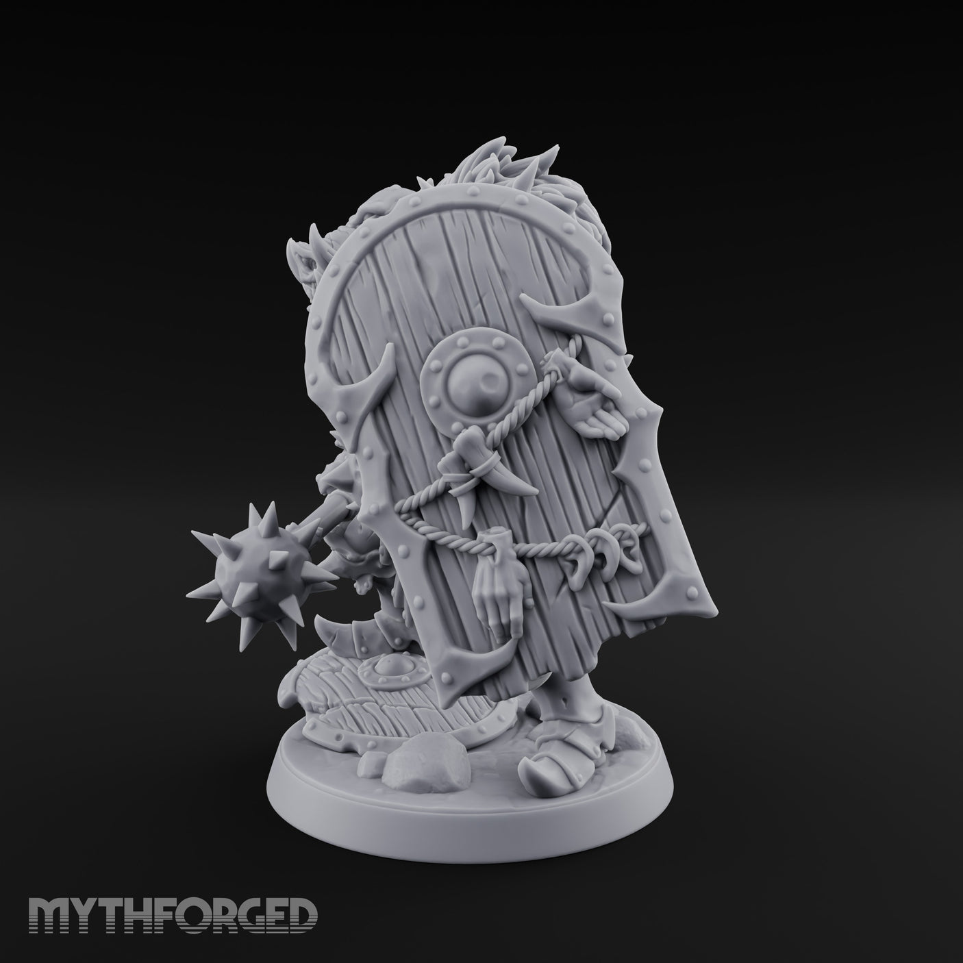 Mace Planting Pig Orc Warrior gallery 16