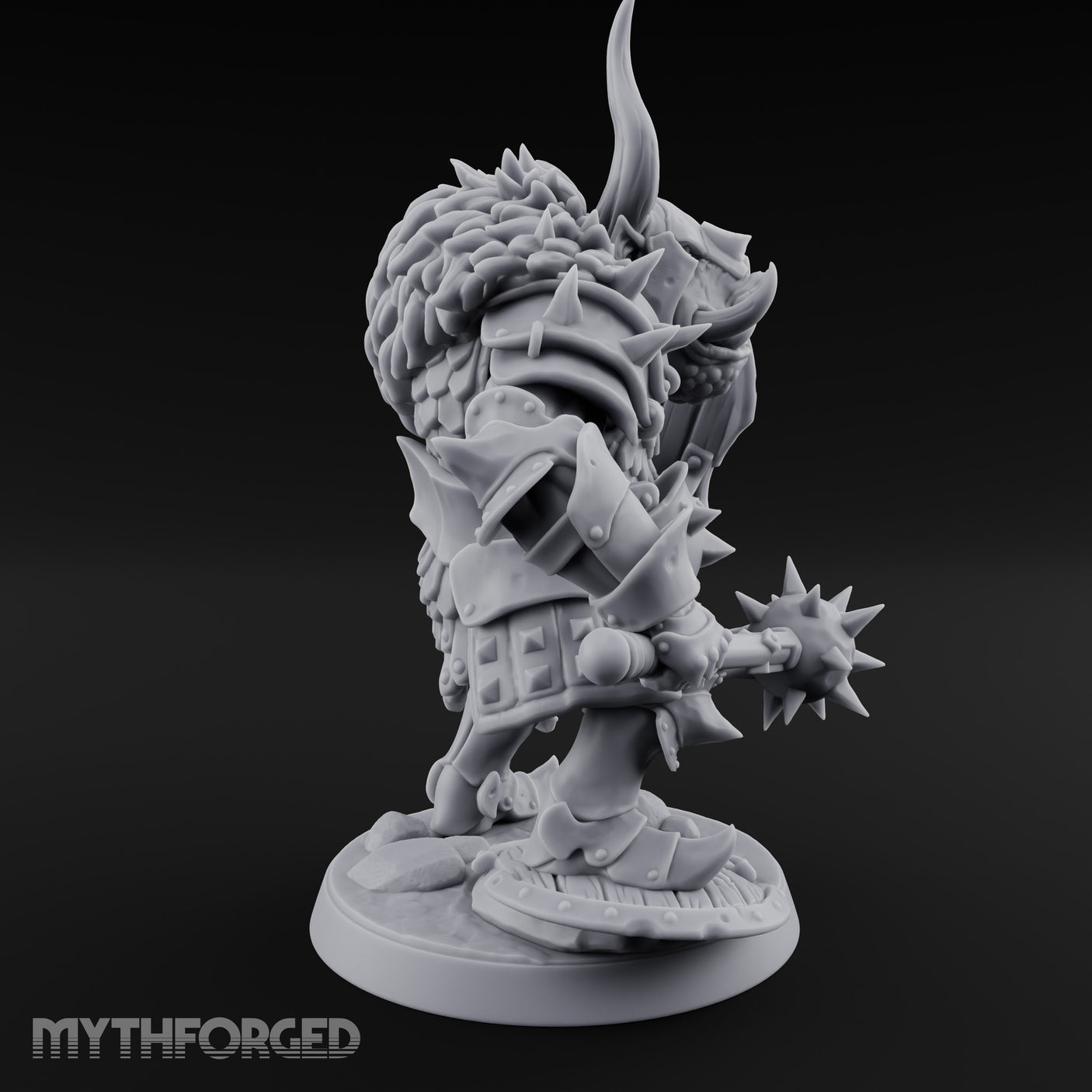 Mace Planting Pig Orc Warrior gallery 7