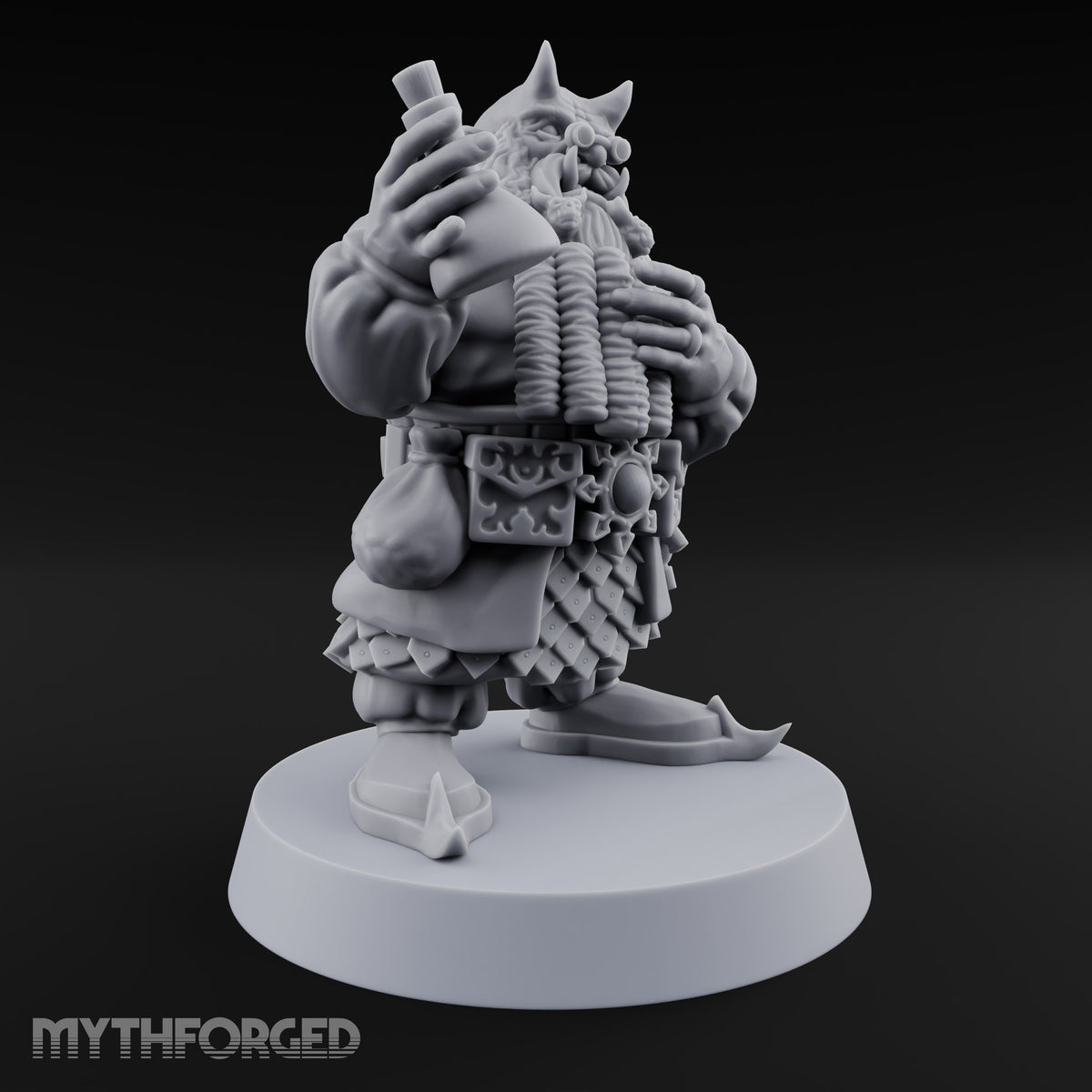 Brimstone Bazaar Regulars Tiefling Merchant B